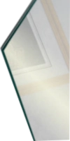 Normalglas inkl. Rückwand