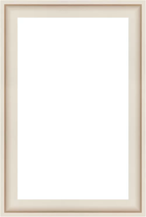 Schattenfugenrahmen Umbra Creme 20x30cm