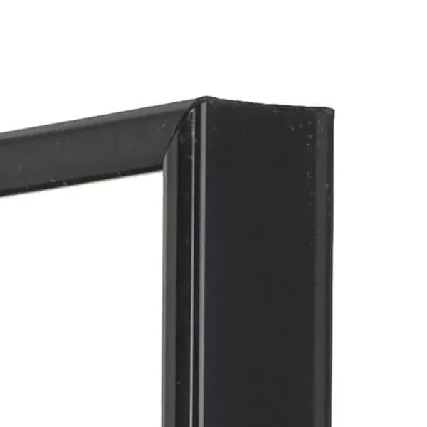 Kunststoff-Bilderrahmen "Art effect" Normalglas schwarz 10,0x15,0cm
