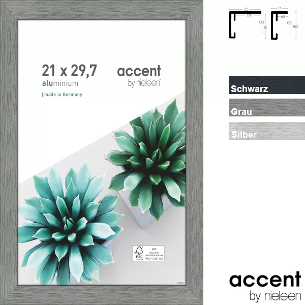 Alu-Wechselrahmen Star