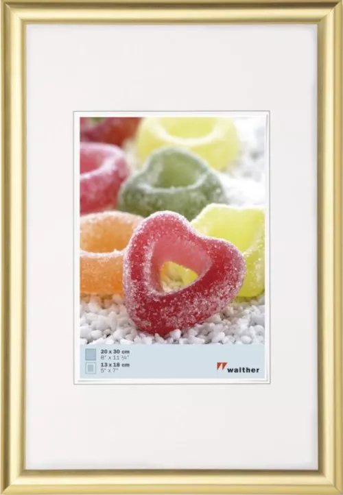 Kunststoffrahmen Trendstyle Gold, 10,0x15,0cm