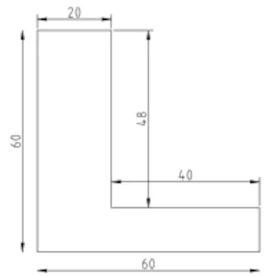Schattenfugenrahmen Bretten Weiß 20,0x30,0cm