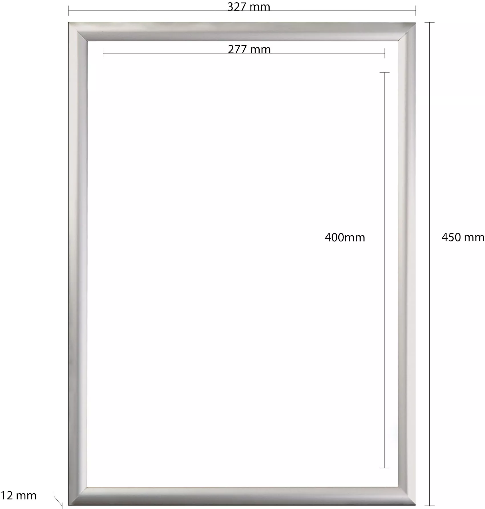 Klapprahmen Safety 25 21,0 x 29,7cm / DIN A4