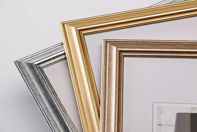 Kunststoffrahmen Lounge 10,0x15,0cm Gold