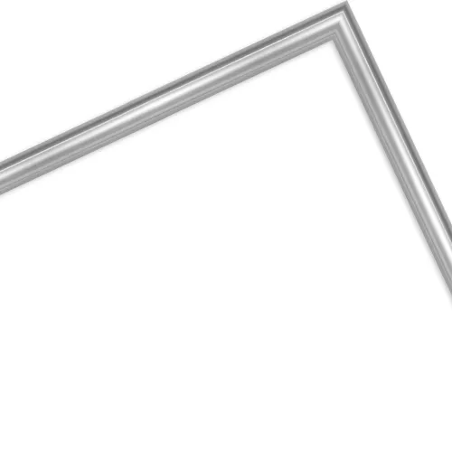 Kunststoffrahmen Brandenburg Silber 10x15 ohne Glas mit Rückwand