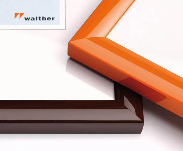 Kunststoffrahmen Trendstyle Weiß, 10,0x15,0cm
