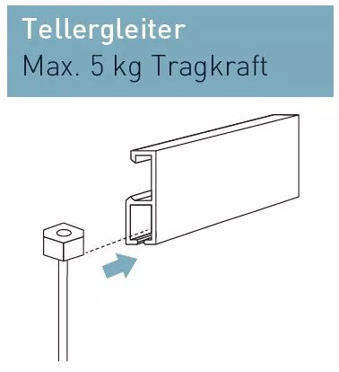 Nielsen Perlonseile mit Tellergleiter