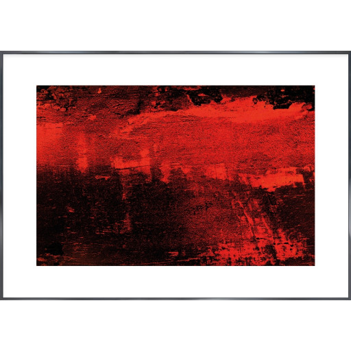 Nielsen Gerahmtes Bild „Abstrakt Rot 1“ 118,9 x 84,1 cm