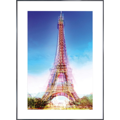 Nielsen Gerahmtes Bild „Eiffelturm“ 84,1 x 118,9 cm
