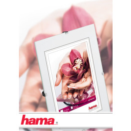 Hama Rahmenloser Bildhalter Clip-Fix Antireflexglas