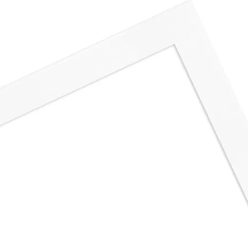 Holzrahmen Dahlen Weiß, gemasert 20x20 Normalglas
